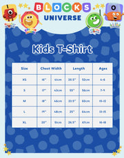 Numberblocks - Numberblock One's Face Kids T-Shirt B2D DEALS Blocks Universe