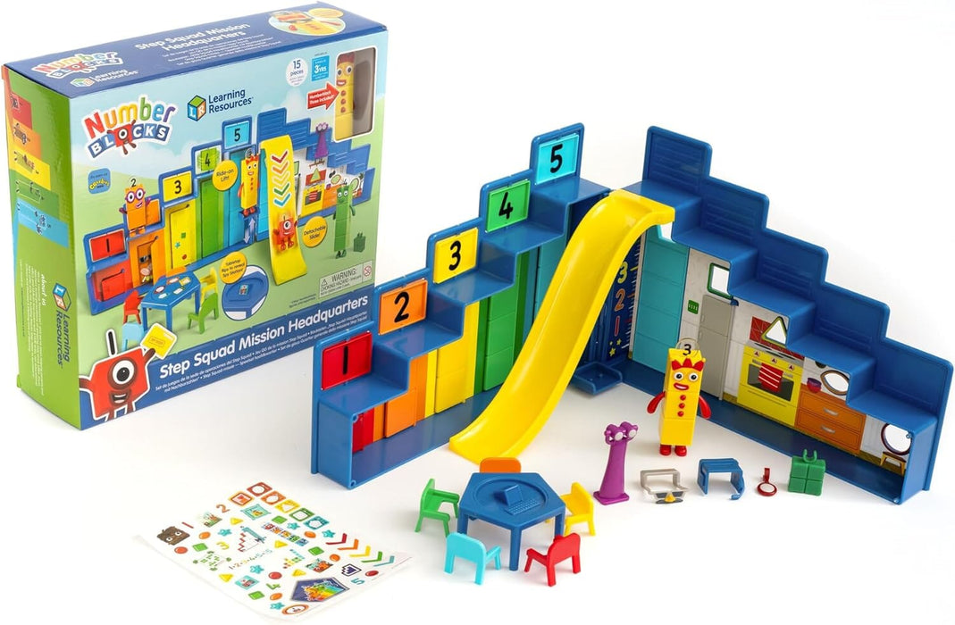 Numberblocks Step Squad Mission Headquarters By Learning Resources - Ages 3+ - Educational Toy Educational Toys Learning Resources