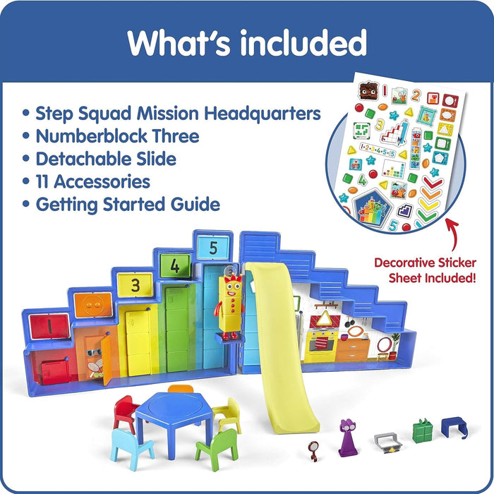 Numberblocks Step Squad Mission Headquarters By Learning Resources - Ages 3+ - Educational Toy Educational Toys Learning Resources