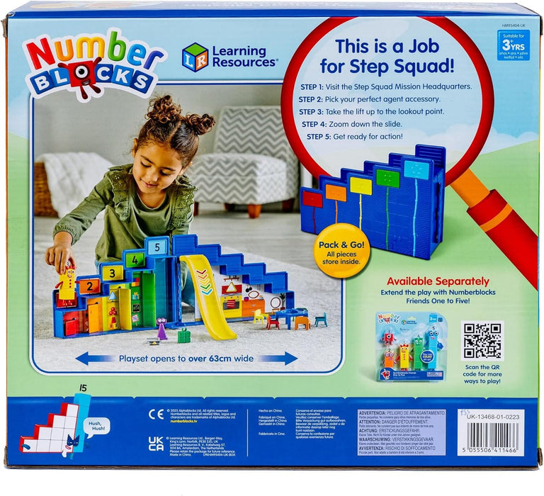 Numberblocks Step Squad Mission Headquarters By Learning Resources - Ages 3+ - Educational Toy Educational Toys Learning Resources
