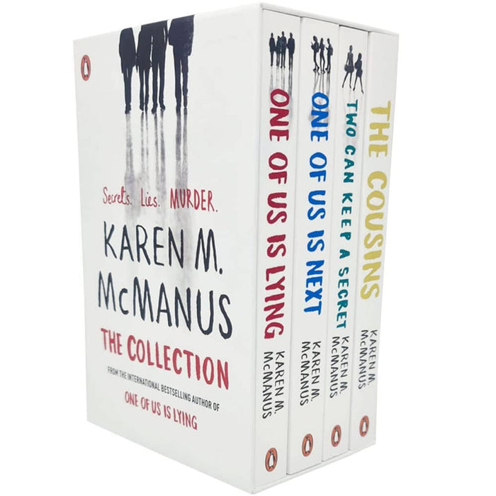 One Of Us Is Lying by Karen M. McManus 4 Books Box Set - Ages 12-17 - Paperback B2D DEALS Penguin