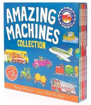 Amazing Machines 10 Books Box Set Collection by Tony Mitton and Ant Parker - Ages 2-6 - Paperback 0-5 Kingfisher