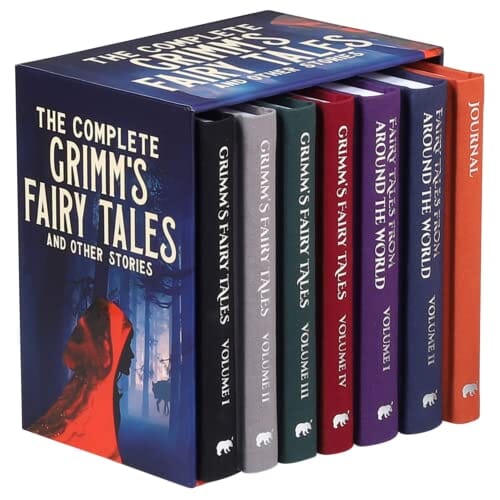 The Complete Grimm's Fairy Tales and Other Stories by Jacob & Wilhelm Grimm 7 Books Box Set - Fiction - Hardback Books2Door
