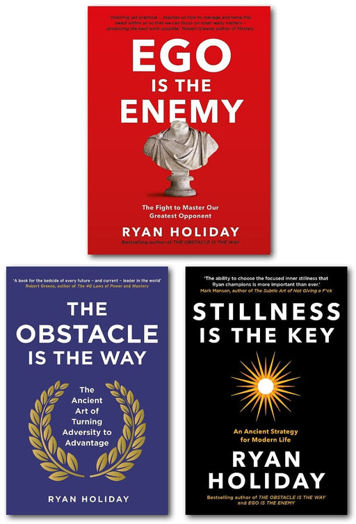 Ryan Holiday 3 Books Collection Set - Non Fiction - Paperback Non-Fiction Profile Books Ltd