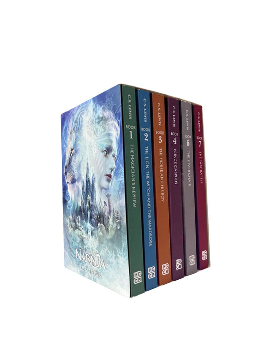Damaged - The Chronicles of Narnia 6 Books By C.S. Lewis - Ages 7-9 - Paperback - T 55 B2D DEALS HarperCollins Publishers