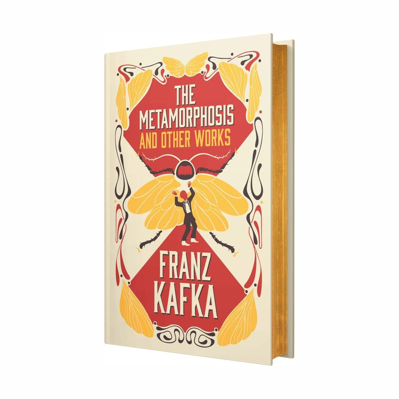 The Metamorphosis and Other Works by Franz Kafka - Fiction - Deluxe Leatherbound Edition Hardback