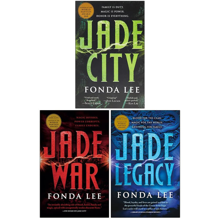 The Green Bone Saga Series By Fonda Lee 3 Books Collection Set Ficti