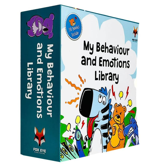 My Behaviour and Emotions Library By Jasmine Brooke 20 Books Collection Box Set - Ages 3+ Paperback 0-5 Fox Eye Publishing