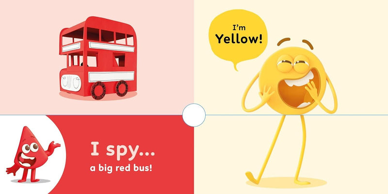 Colourblocks Flip, Flap, Match! by Sweet Cherry Publishing - Ages 3-6 - Boardbook 3-5 Sweet Cherry Publishing