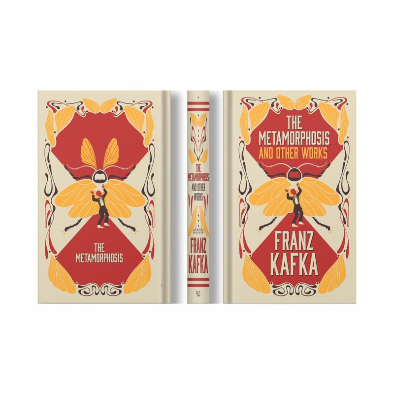 The Metamorphosis and Other Works by Franz Kafka - Fiction - Deluxe Leatherbound Edition Hardback