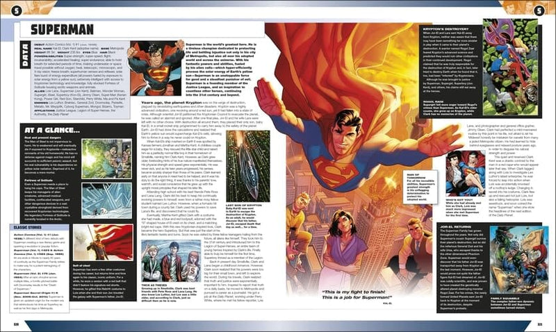 The DC Encyclopedia (New Edition) by Scott Beatty & Dan Brooks - Hardback Non-Fiction DK