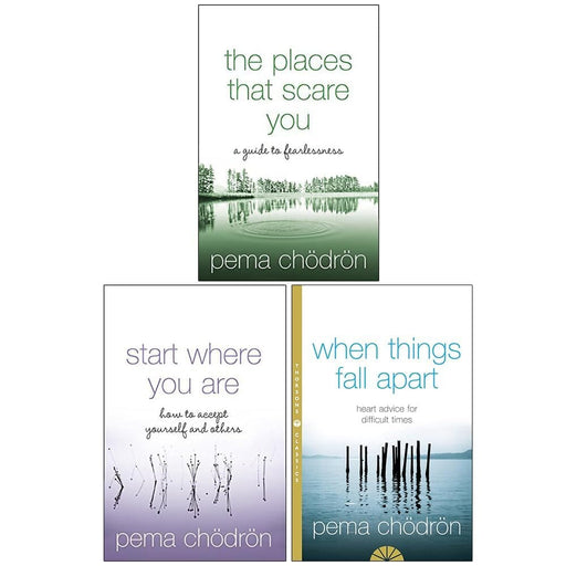 Pema Chodron 3 Books Collection Set - Non Fiction - Paperback Non-Fiction HarperCollins Publishers