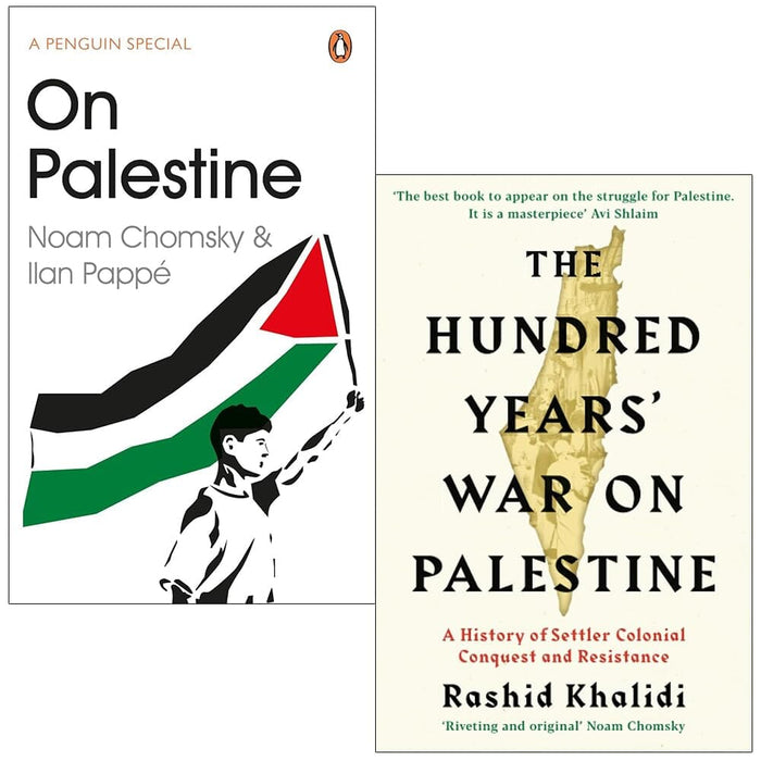 The Hundred Years War on Palestine & On Palestine 2 Books Collection Set - Non Fiction - Paperback Non-Fiction Penguin