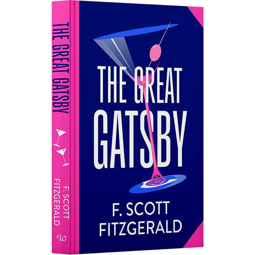 The Great Gatsby by F. Scott Fitzgerald - Fiction- Sprayed Edges Hardback Fiction Wilco Books