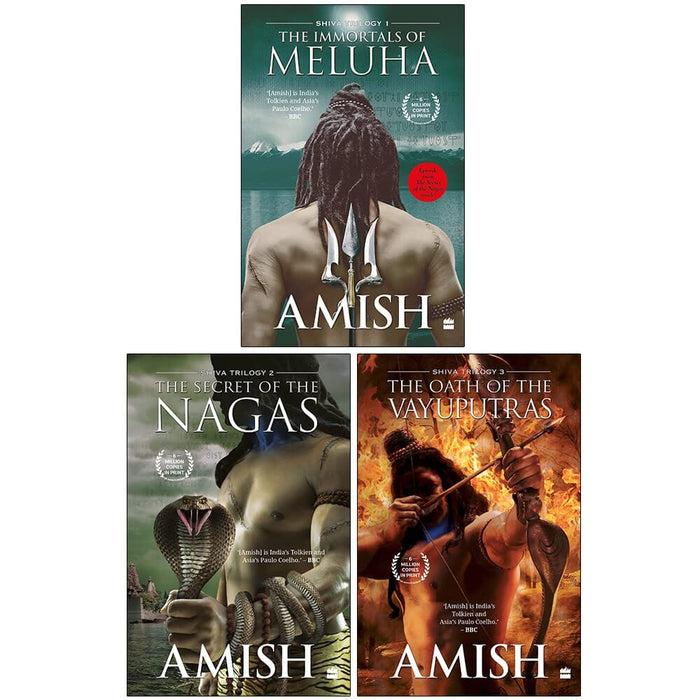 The Shiva Trilogy by Amish Tripathi 3 Books Collection - Fiction - Paperback Fiction HarperCollins Publishers