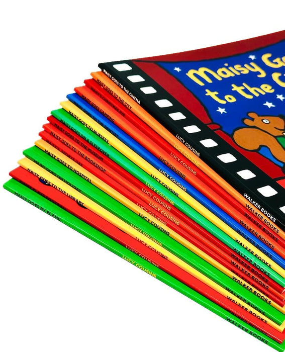 Maisy Mouse First Experience By Lucy Cousins: 15 Books Children Set - Ages 0-5 - Paperback 0-5 Walker Books Ltd