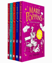 Mary Poppins By P. L. Travers 5 Books Collection Set - Ages 9-14 - Paperback 9-14 HarperCollins Publishers