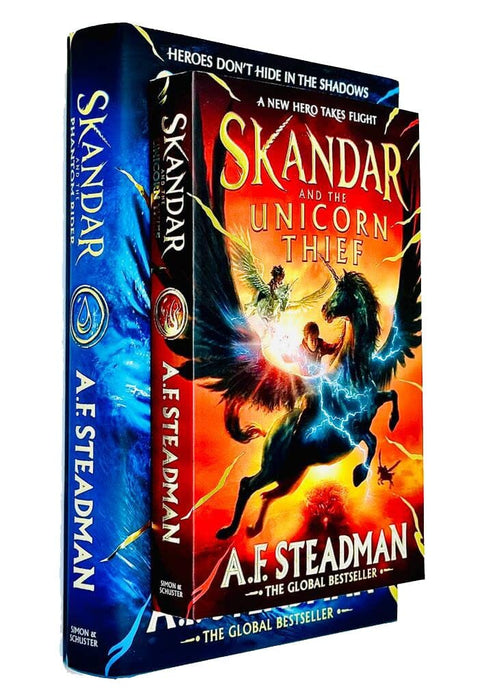 Skandar Series By A.F. Steadman 2 Books Collection Set - Ages 9-12 - Paperback/Hardback 9-14 Simon & Schuster