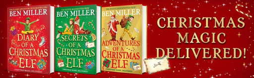 Christmas Elf Chronicles Series by Ben Miller 3 Books Collection Set - Ages 7+ - Hardback 7-9 Simon & Schuster