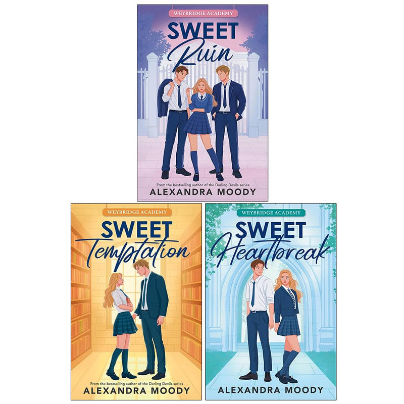 Weybridge Academy by Alexandra Moody 3 Books Collection Set - Ages 14+ - Paperback