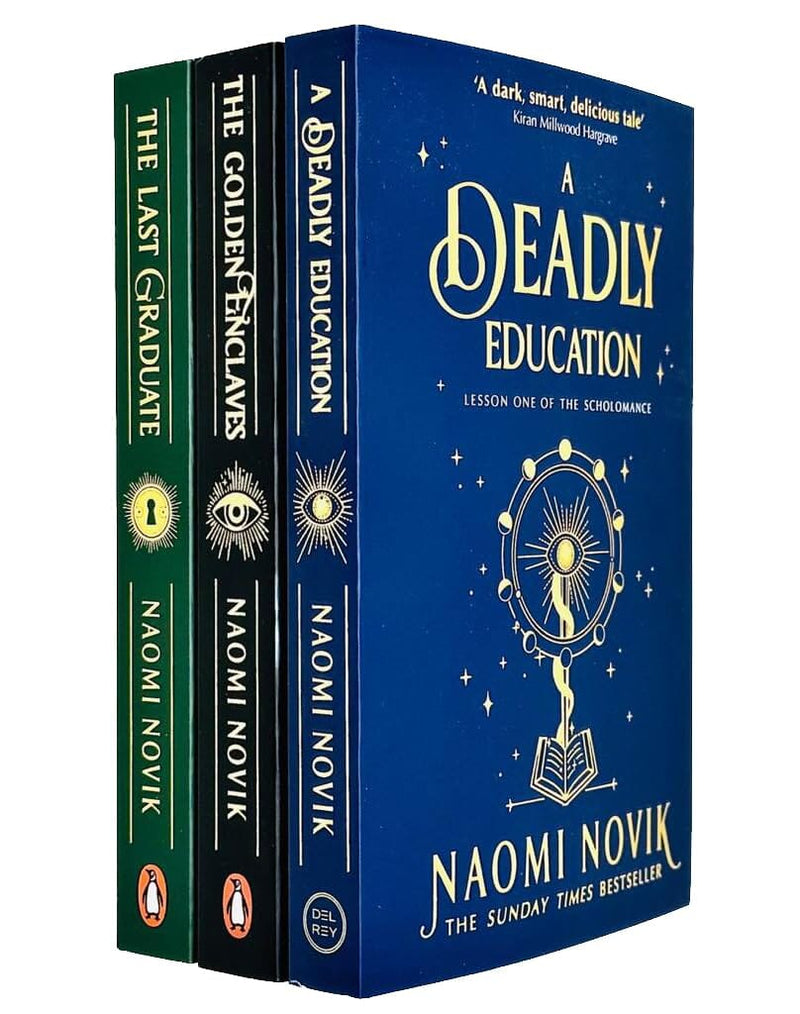 Scholomance Trilogy by Naomi Novik 3 Books Collection Set - Ages 15+ - Paperback Fiction Del Rey