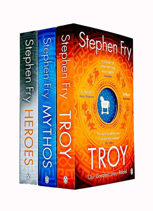 Greek Myths Series By Stephen Fry 3 Books Collection Set - Fiction - Paperback Fiction Penguin