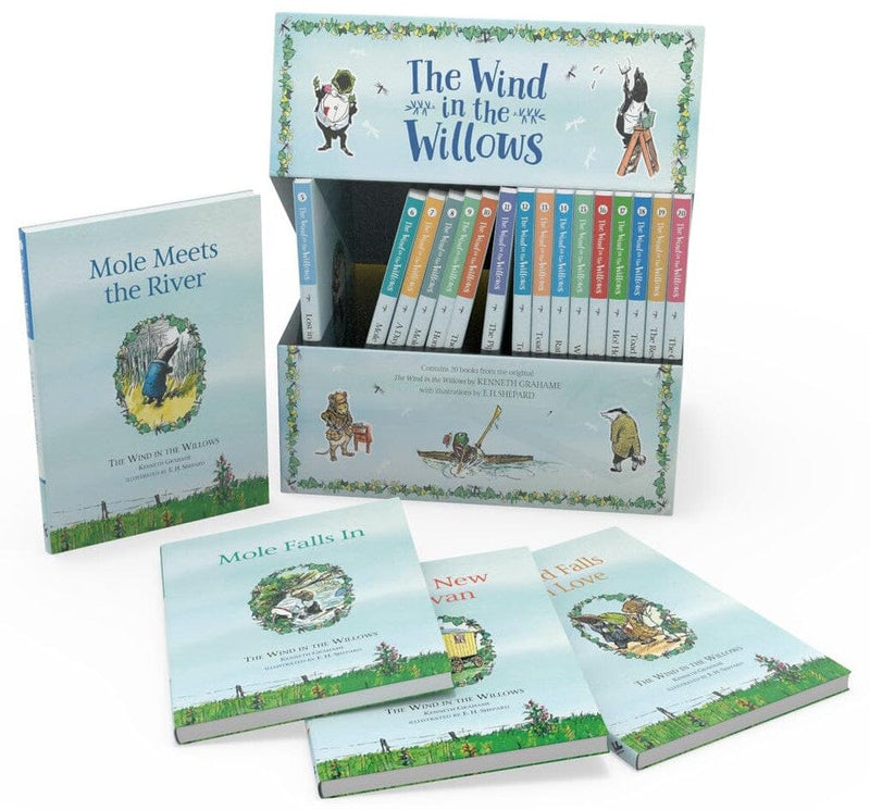 The Wind In the Willows Classic Story Collection By Kenneth Grahame: 20 Books Box Set - Ages 8+ - Hardback 9-14 HarperCollins Publishers