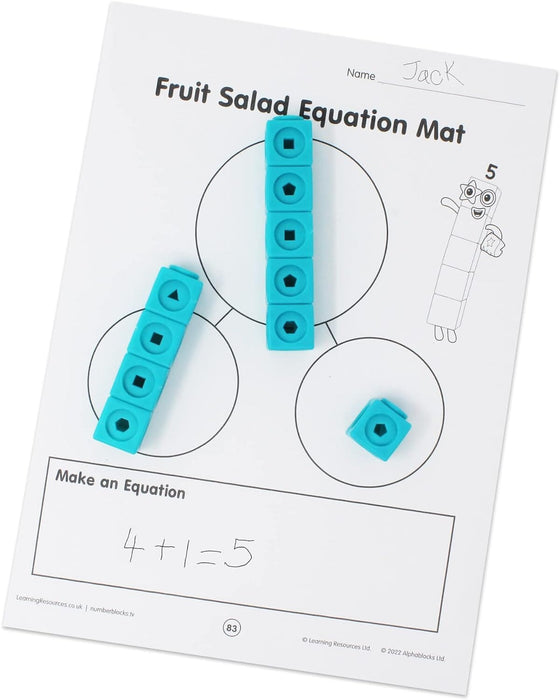 MathLink® Cubes Numberblocks Classroom Set - Ages 3+ 0-5 Learning Resources