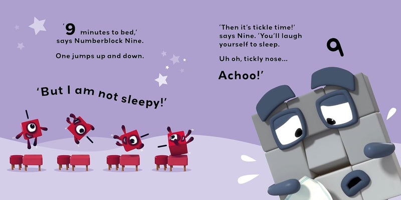 Numberblocks Countdown to Bed Storybook: by Sweet Cherry Publishing - Ages 3-6 - Paperback 3-5 Sweet Cherry Publishing