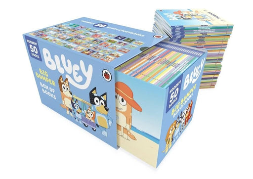 Bluey Big Bumper Box Of Books: 50 Books Collection Box Set - Ages 3+ - Paperback 3-5 Ladybird