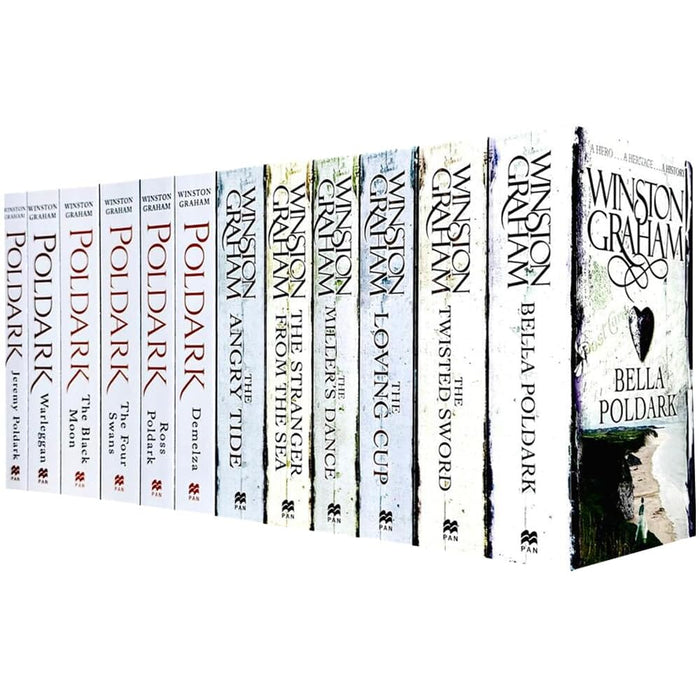 Poldark Series by Winston Graham Books 1-12 - Fiction - Paperback Fiction Pan Macmillan