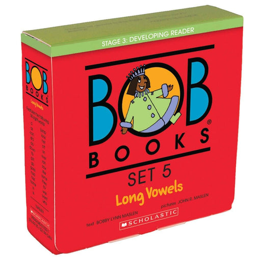 Bob Books Set 5: Long Vowels (Stage 3: Developing Readers) 8 Books Collection Set - Ages 3-6 - Paperback (Copy) (Copy) 0-5 Scholastic
