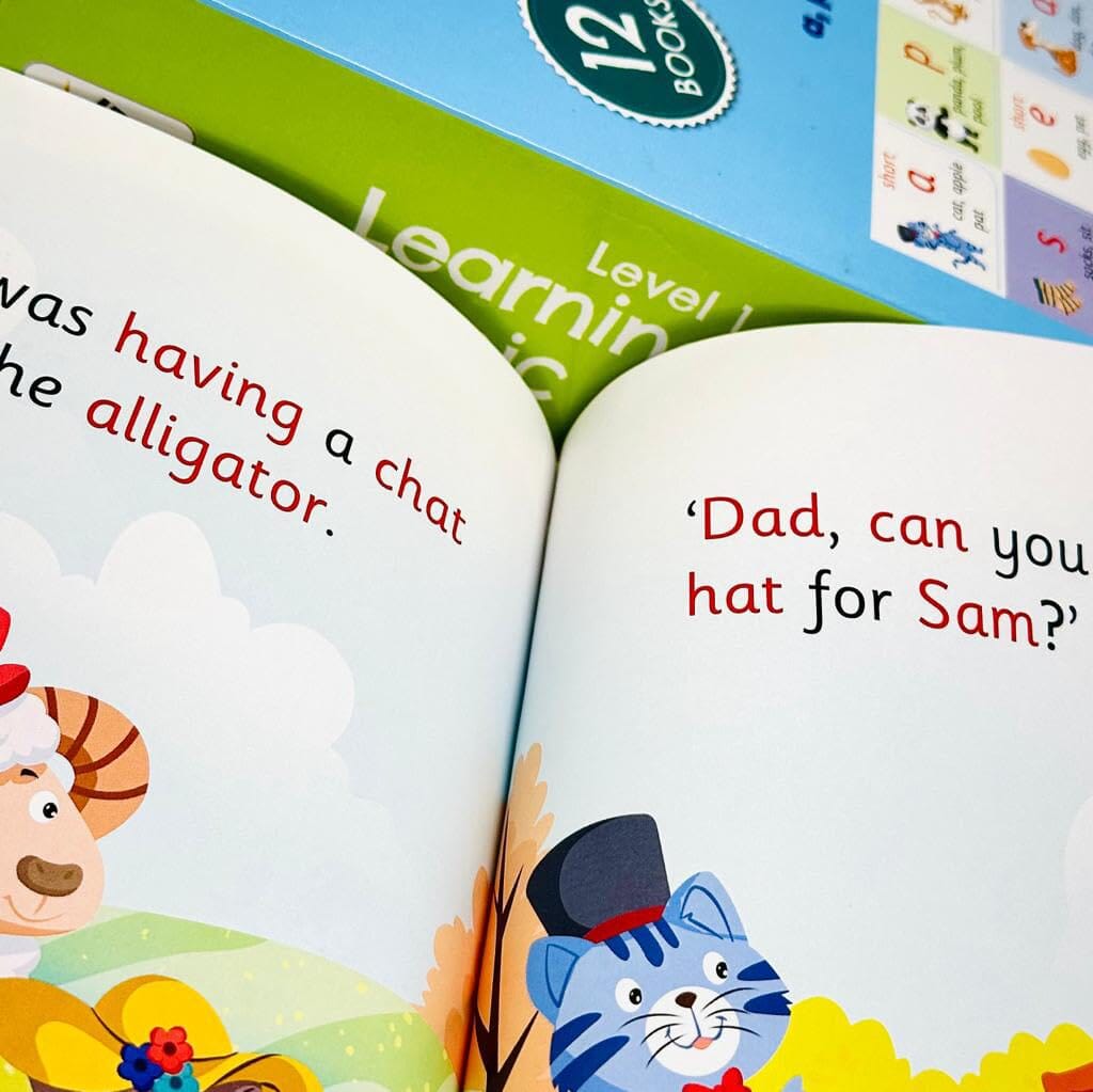 My First Phonic Sounds (Level 1) with Included Fun Activities 12 Books