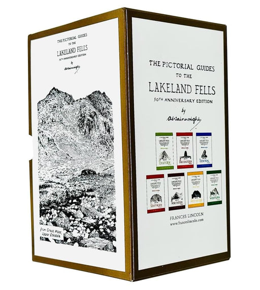 The Pictorial Guides to the Lakeland Fells by Alfred Wainwright: 50th Anniversary Edition 7 Books Box Set - Non-Fiction - Paperback Non-Fiction Frances Lincoln Publishers Ltd