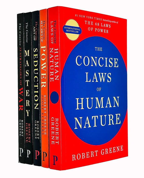 The Modern Machiavellian Series (Concise Version) 5 Books Collection Set By Robert Greene - Non Fiction - Paperback Non-Fiction Profile Books Ltd
