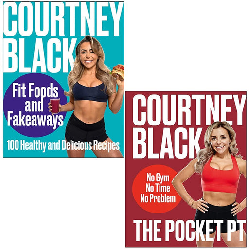 Fit Foods And Fakeaways & The Pocket PT By Courtney Black 2 Books Collection Set - Non Fiction - Hardback Non-Fiction HarperCollins Publishers