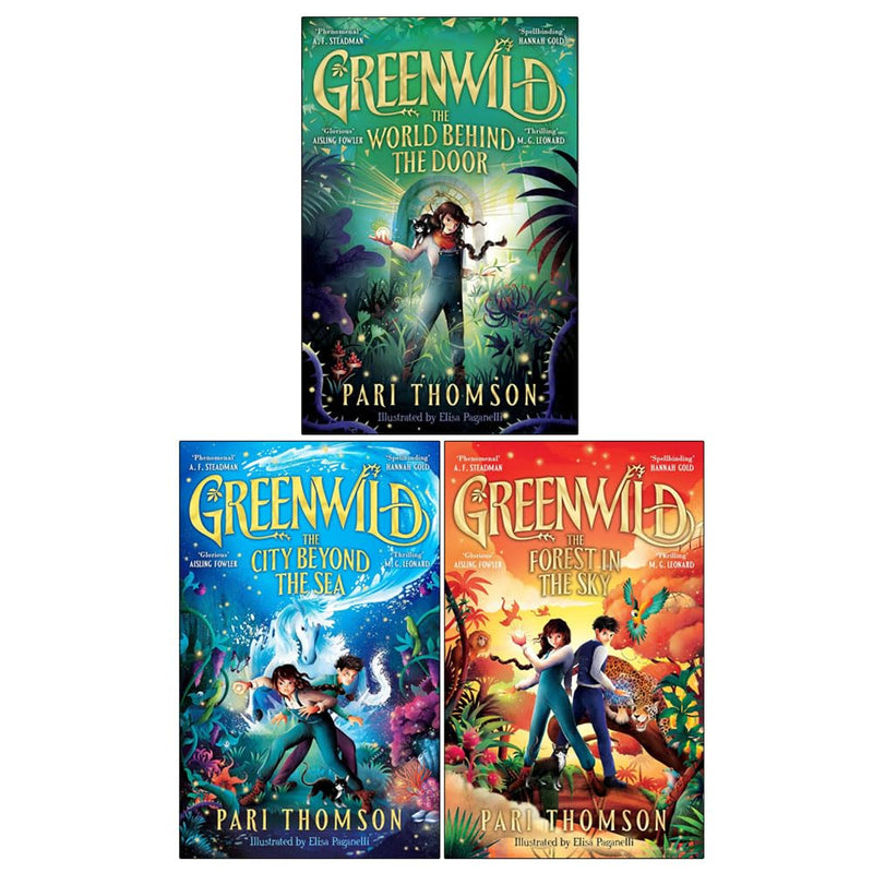 Greenwild Trilogy by Pari Thomson Illustrated 3 Books Collection Set - Ages 9-11 - Paperback