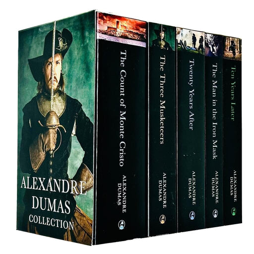 Alexandre Dumas 5 Books Collection Box Set - Fiction - Paperback Fiction Classic Editions