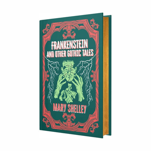 Frankenstein and Other Gothic Tales by Mary Shelley - Fiction - Deluxe Leather-Bound Edition Hardback Fiction Wilco Books