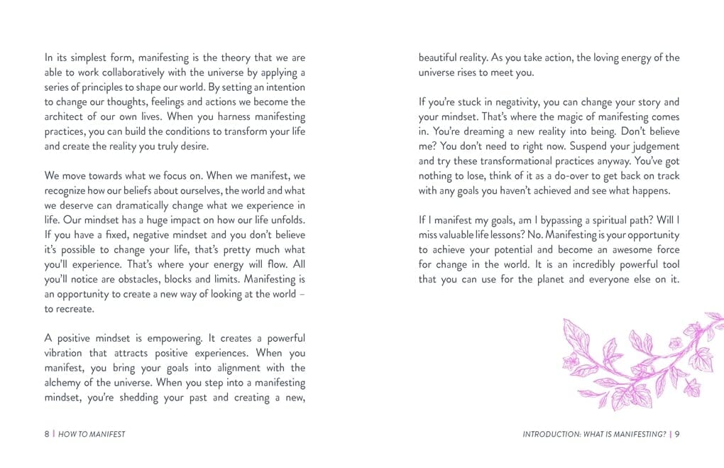 Gill Thackray (How to Manifest & The Manifestation Journal) 2 Books Collection Set - Non Fiction - Paperback Non-Fiction Michael O'Mara Books Ltd