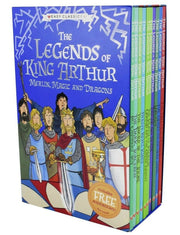 The Legends Of King Arthur Easy Classic 10 Books Box Set By Tracey Mayhew - Ages 7-9 - Paperback 7-9 Sweet Cherry Publishing