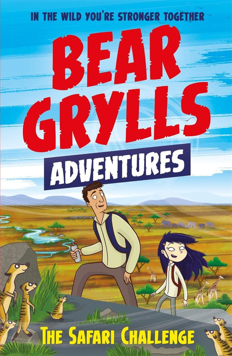 A Bear Grylls Adventure Book 8: The Safari Challenge By Bear Grylls - Ages 5-8 - Paperback 5-7 Bonnier Books Ltd