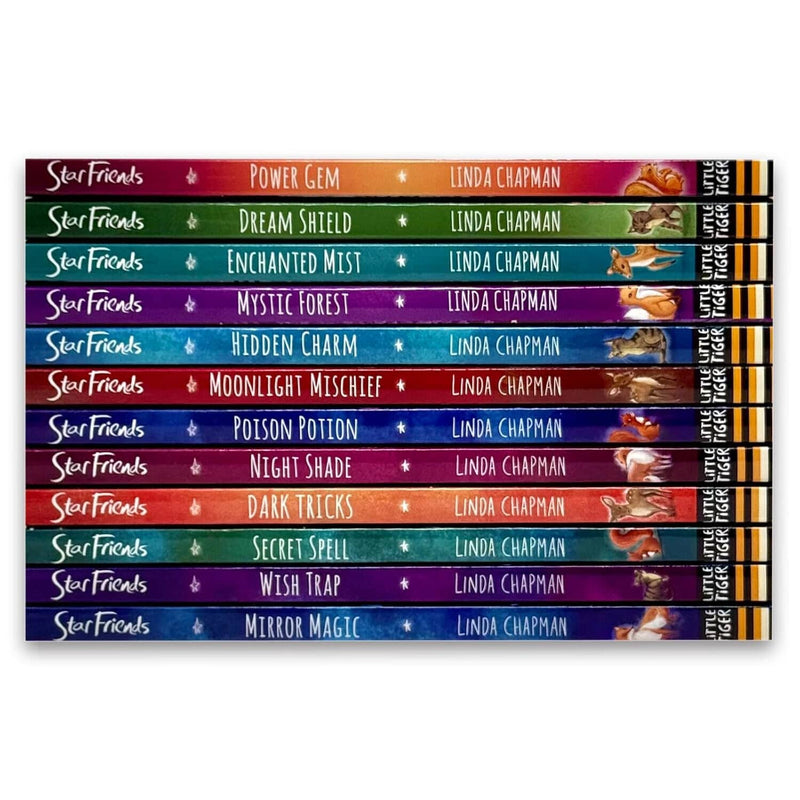 Star Friends Series by Linda Chapman 12 Books Collection Set - Ages 5+ - Paperback 7-9 Little Tiger Press Group