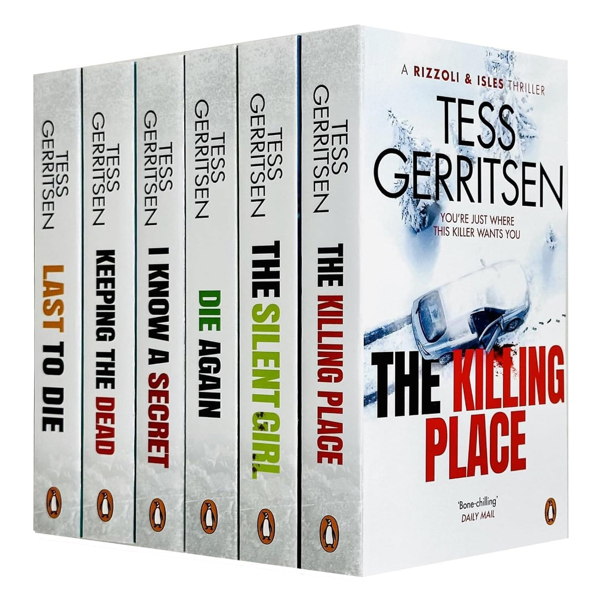 Rizzoli書店　6冊セット Rizzoli & Isles Series By Tess Gerritsen (Book 7-12) Collection 6