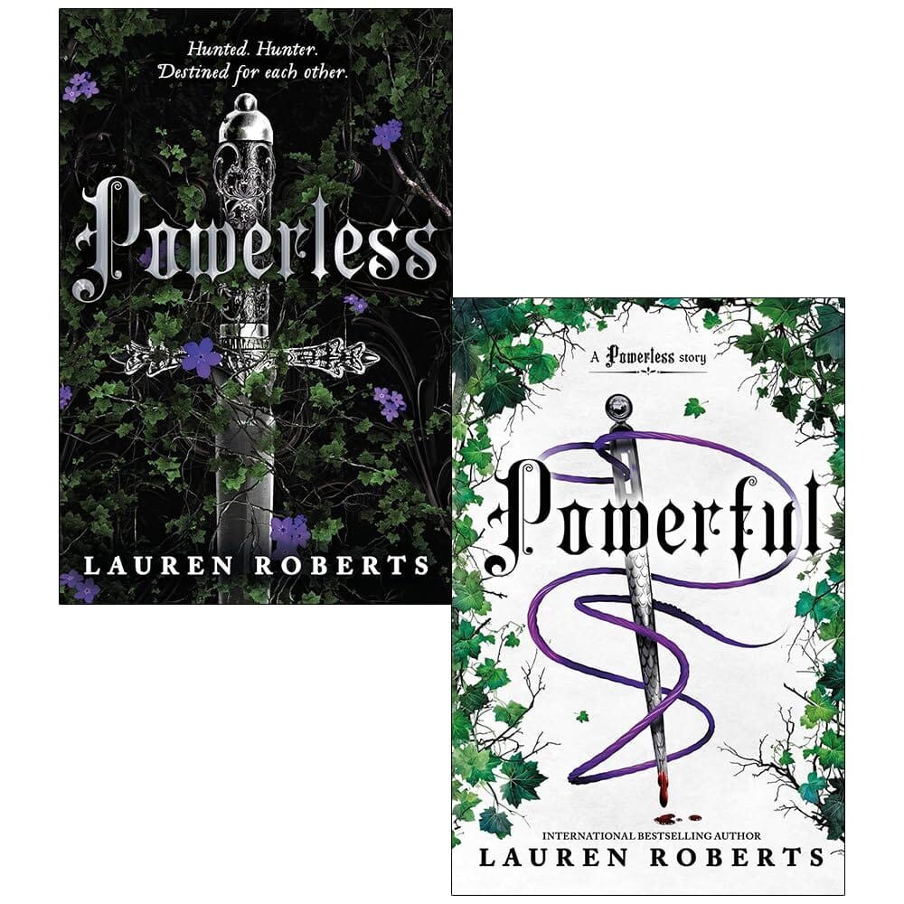 The Powerless Trilogy By Lauren Roberts 2 Books Collection - Ages 14+ - Paperback Fiction Simon & Schuster