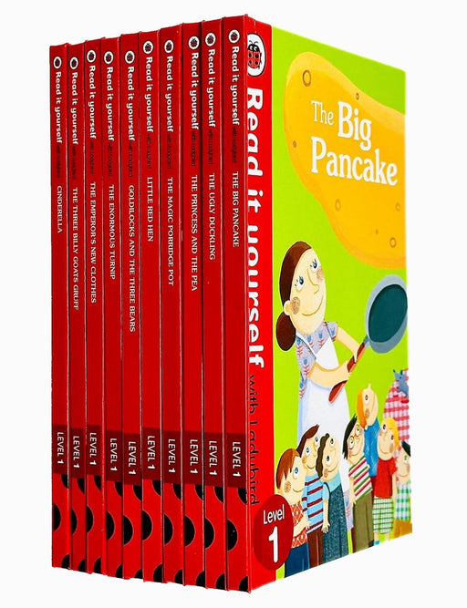 Ladybird Read it Yourself (Level 1) 10 Books Collection Box Set - Ages 4-7 - Paperback 5-7 Penguin