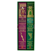The Wonderful Wizard of Oz & The Adventures of Pinocchio (MinaLima Edition) by L. Frank Baum & Carlo Collodi 2 Books Box Set - Fiction - Hardback (Illustrated with Interactive Elements) Fiction HarperCollins Publishers
