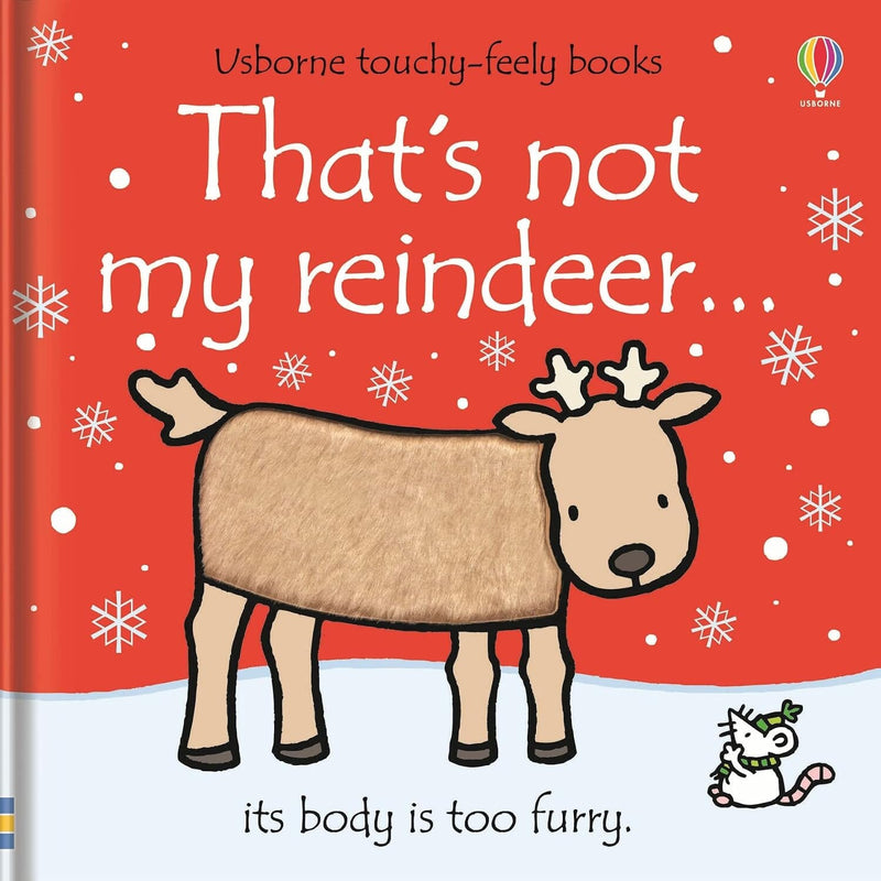 That's Not My Reindeer by Fiona Watt - Age 0 - 2 - Board Book 0-5 Usborne Publishing Ltd