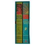 The Jungle Book & Peter Pan by Rudyard Kipling & J. M Barrie (Minalima Edition) 2 Books Box Set - Ages 8+ - Hardback 9-14 Wilco Books