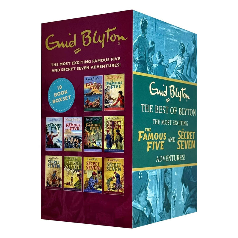 The Best Of Enid Blyton: The Famous Five & The Secret Seven Adventures 10 Books Collection Set - Ages 6-11 - Paperback